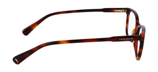 Longchamp Lo2708 N Women Havana Rectangle Eyeglasses