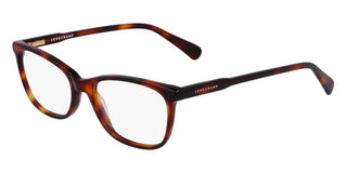 Longchamp Lo2708 N Women Havana Rectangle Eyeglasses