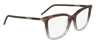 Longchamp Lo2726 Women Brown Butterfly Eyeglasses