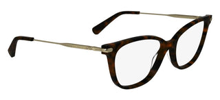 Longchamp Lo2735 N Women Havana Rectangle Eyeglasses