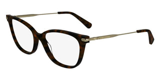 Longchamp Lo2735 N Women Havana Rectangle Eyeglasses