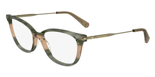 Longchamp Lo2735 N Women Green Rectangle Eyeglasses