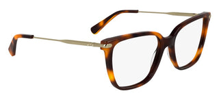 Longchamp Lo2751 N Women Havana Squared Eyeglasses
