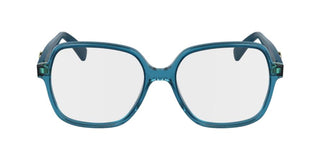 Longchamp Lo2757 N Women Transparent Squared Eyeglasses