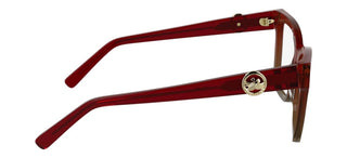 Longchamp Lo2761 N Women Red Squared Eyeglasses