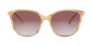 Longchamp LO660S N women Brown Geometric Sunglasses