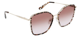 Longchamp Lo685s N Women Havana Geometric Sunglasses