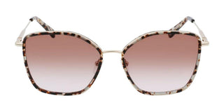 Longchamp Lo685s N Women Havana Geometric Sunglasses