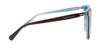 Longchamp Lo708s N Women Brown Squared Sunglasses
