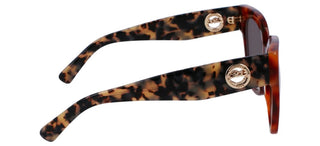 Longchamp Lo717s N Women Havana Butterfly Sunglasses