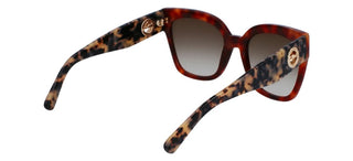 Longchamp Lo717s N Women Havana Butterfly Sunglasses