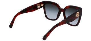 Longchamp Lo717s N Women Havana Butterfly Sunglasses