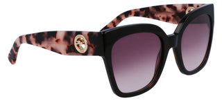 Longchamp Lo717s N Women Havana Butterfly Sunglasses