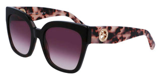 Longchamp Lo717s N Women Havana Butterfly Sunglasses