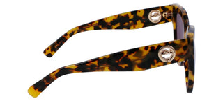 Longchamp Lo717s N Women Havana Butterfly Sunglasses