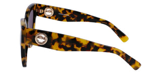 Longchamp Lo717s N Women Havana Butterfly Sunglasses
