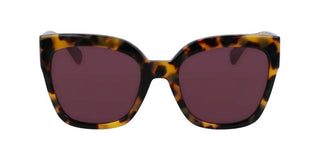 Longchamp Lo717s N Women Havana Butterfly Sunglasses