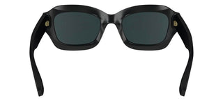 Longchamp Lo749s N Women Black Rectangle Sunglasses