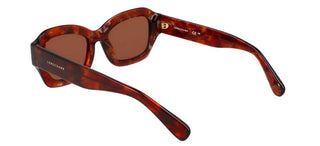 Longchamp Lo749s N Women Brown Rectangle Sunglasses
