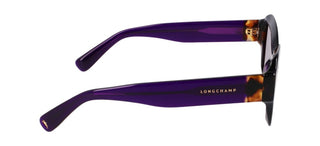 Longchamp Lo749s N Women Violet Rectangle Sunglasses