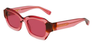 Longchamp Lo749s N Women Pink Rectangle Sunglasses