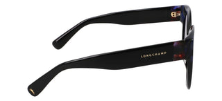 Longchamp Lo750s N Women Black Cat Eye Sunglasses