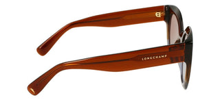 Longchamp Lo750s N Women Brown Cat Eye Sunglasses