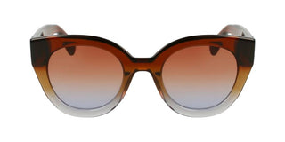 Longchamp Lo750s N Women Brown Cat Eye Sunglasses