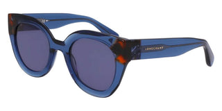 Longchamp Lo750s N Women Blue Cat Eye Sunglasses