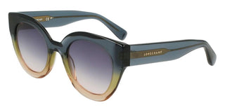 Longchamp Lo750s N Women Blue Cat Eye Sunglasses