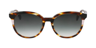 Longchamp Lo752s N Women Brown Round Sunglasses