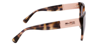Longchamp Lo754sl N Women Havana Butterfly Sunglasses