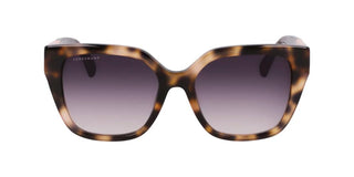 Longchamp Lo754sl N Women Havana Butterfly Sunglasses