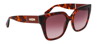 Longchamp Lo754sl N Women Havana Butterfly Sunglasses