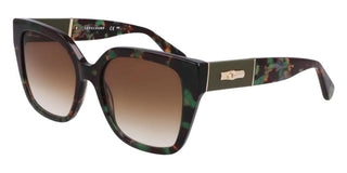 Longchamp Lo754sl N Women Green Butterfly Sunglasses