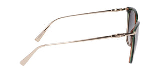 Longchamp Lo757s N Women Green Squared Sunglasses