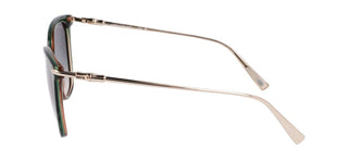 Longchamp Lo757s N Women Green Squared Sunglasses