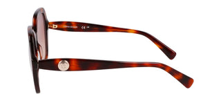 Longchamp Lo759s N Women Havana Geometric Sunglasses