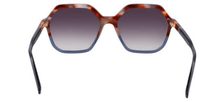 Longchamp Lo760s Unisex Havana Geometric Sunglasses