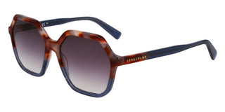 Longchamp Lo760s Unisex Havana Geometric Sunglasses