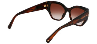 Longchamp Lo764s N Women Brown Squared Sunglasses