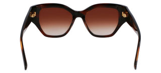 Longchamp Lo764s N Women Brown Squared Sunglasses