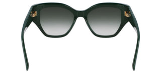 Longchamp Lo764s N Women Green Squared Sunglasses
