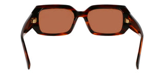 Longchamp Lo765s N Women Brown Rectangle Sunglasses