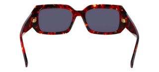 Longchamp Lo765s N Women Red Rectangle Sunglasses