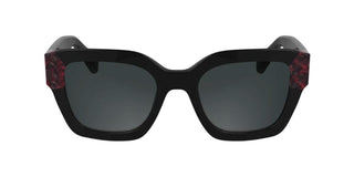 Longchamp Lo771s N Women Black Squared Sunglasses