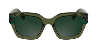 Longchamp Lo771s N Women Green Squared Sunglasses
