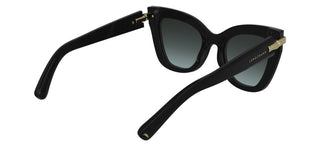 Longchamp Lo775s N Women Black Cat Eye Sunglasses