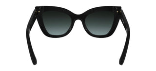 Longchamp Lo775s N Women Black Cat Eye Sunglasses