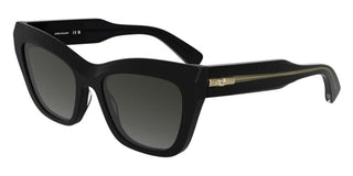 Longchamp Lo777s N Women Black Rectangle Sunglasses